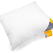 Vandyck geel label kussen