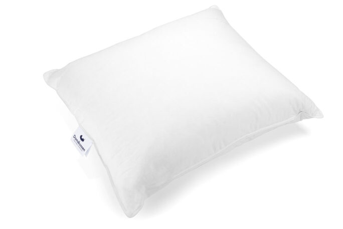 driekamer eendendons premium kussen schaduw